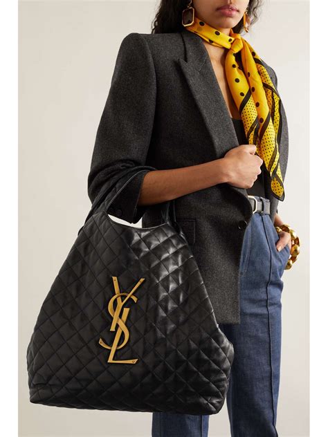 ysl quilted tote|ysl icare tote.